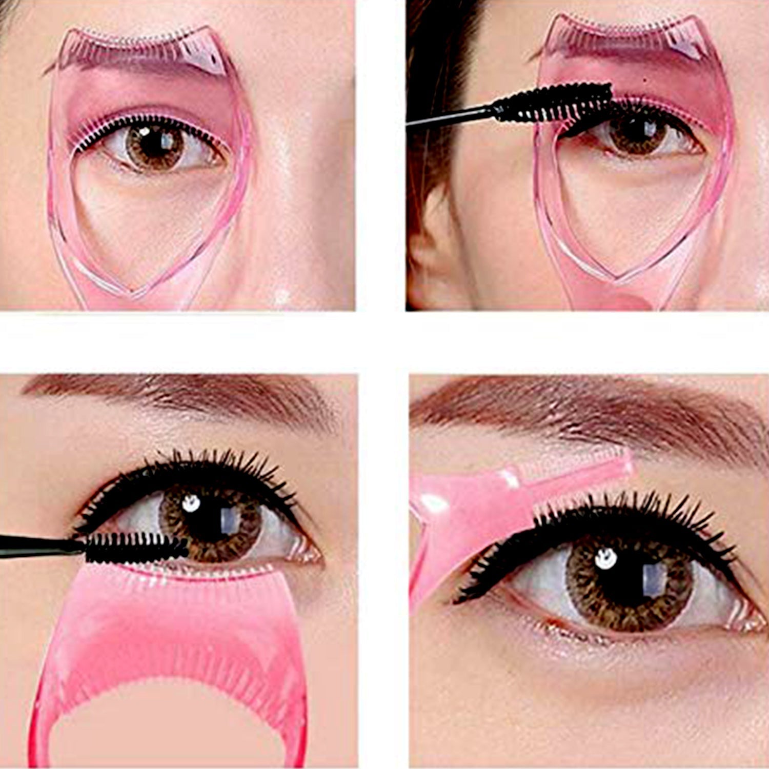 3 in 1 Plastic Makeup Cosmetic Eyelash Tool Lash Mascara Applicator Eyelashes Guide Eyelashes Brush Curler Comb Eye Makeup Tool Female Supply (1 Pc) 3 in 1 Plastic Makeup Cosmetic Eyelash Tool Lash Mascara Applicator Eyelashes Guide Eyelashes Brush Curler Comb Eye Makeup Tool Female Supply (1 Pc)